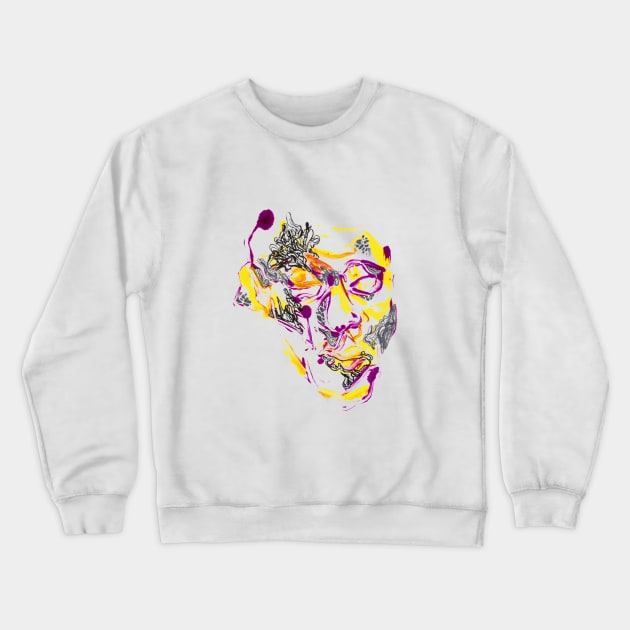 Ectoplasm portrait Crewneck Sweatshirt by DevynLopez